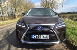 Lexus RX450h, front