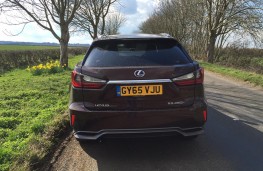 Lexus RX450h, rear