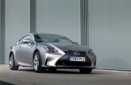 Lexus RC 300h, 2017, front, static