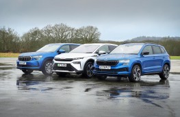 Skoda EV SUVs, 2025, line up