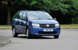 Dacia Logan MCV, front, action