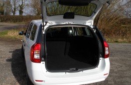 Dacia Logan MCV, boot