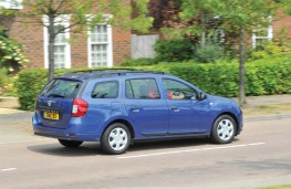 Dacia Logan MCV, side, action