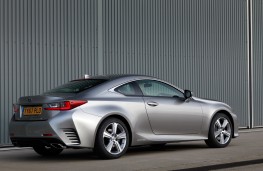 Lexus RC 300h, 2017, rear, static