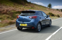 Mazda2 GT Sport, 2017, rear, action