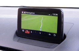 Mazda2 GT Sport, 2017, sat nav display screen