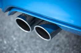 BMW M3, exhaust cluster