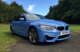 BMW M3, front, side