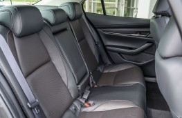 Mazda3 Saloon, 2025, rear seats