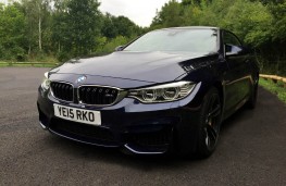 BMW M4 Convertible, front
