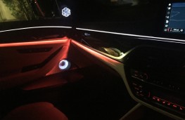 BMW M5, 2018, ambient lighting