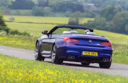 BMW M6 Convertible, rear, action