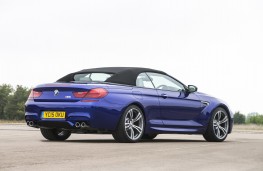 BMW M6 Convertible, rear, hood up