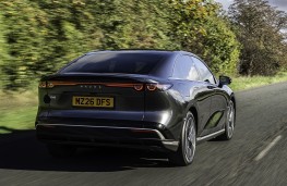 Mazda6e, 2026, rear, action