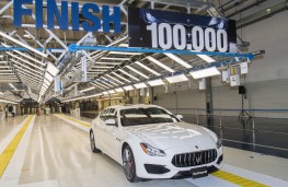 Maserati Quattroporte, 100,000th model produced