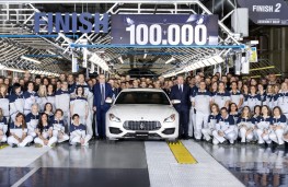 Maserati Quattroporte, 100,000th model 