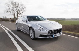 Maserati Quattroporte, 2018, front, action