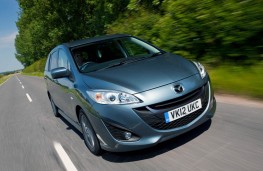 Mazda5, front, action