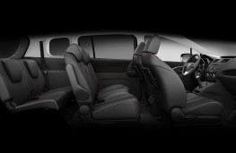 Mazda5 1.6 diesel, seating arrangement
