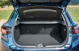 Mazda CX3 2018 boot - seats up
