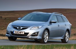 Mazda6 Estate, front, action