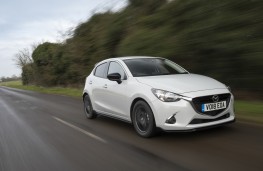 Mazda2, 2018, front, action