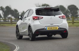 Mazda2, 2018, rear, action