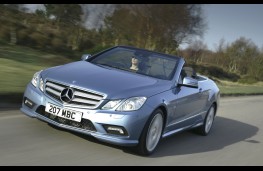 MB E Class Cabriolet action
