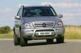Mercedes ML350, front