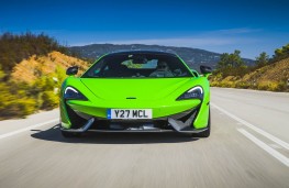 McLaren 570S Coupe, full front action