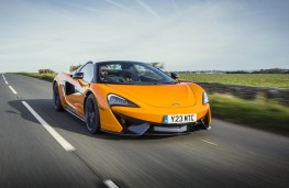 McLaren 570S Spider, front action 2