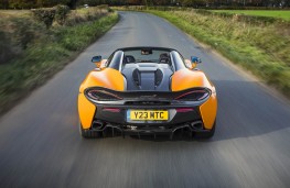 McLaren 570S Spider, rear action 2