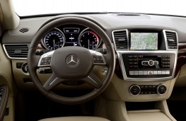 Mercedes M-Class 2012, interior
