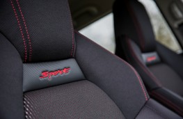Suzuki Swift Sport, seats, detail