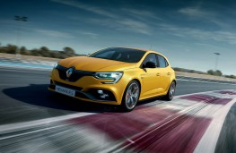 Renault Megane RS Trophy, 2018, front, action