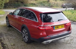 Mercedes E 350 D 4MATIC All-Terrain, rear profile