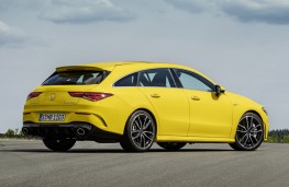 Mercedes-AMG CLA 35 4MATIC Shooting Brake rear static