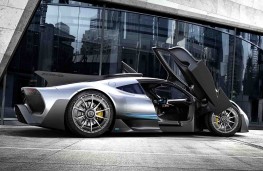 Mercedes AMG Project One concept doors open