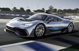 Mercedes AMG Project One concept front action