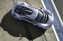 Mercedes AMG Project One concept overhead