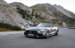 Mercedes-Benz AMG GT Roadster action