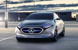 Mercedes-Benz Concept EQA head-on