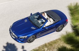 Mercedes-Benz SL 400, aerial view