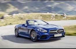 Mercedes-Benz SL 400, front action