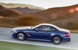 Mercedes-Benz SL 400, side roof up