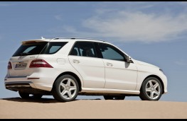 Mercedes-Benz M-Class, rear