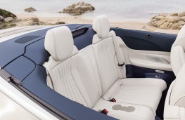 Mercedes E-Class Cabriolet, 2017, rear seats