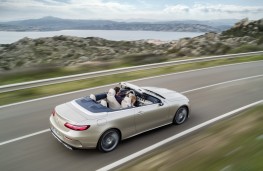 Mercedes E-Class Cabriolet, 2017, rear, action