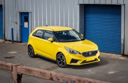 MG3, front static