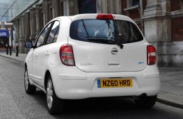 Nissan Micra, rear
